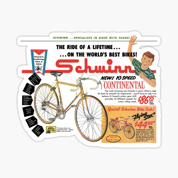 schwinn bicycle stickers