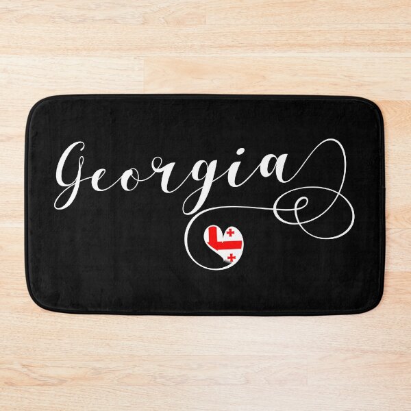 Item preview, Georgia Heart, I Love Georgia, Georgia Flag designed and sold by Celticana.