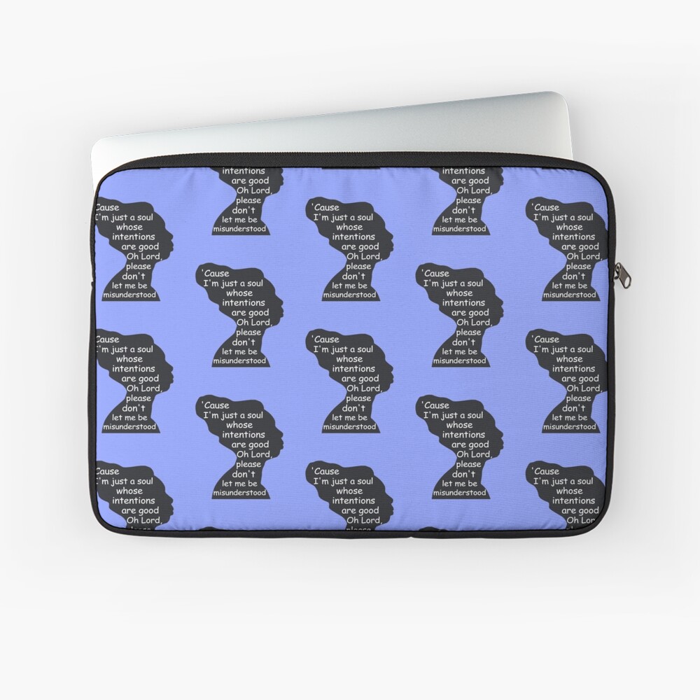 Nina Simone Don T Let Me Be Misunderstood Lyrics Design Iphone Case Cover By Getitgiftit Redbubble