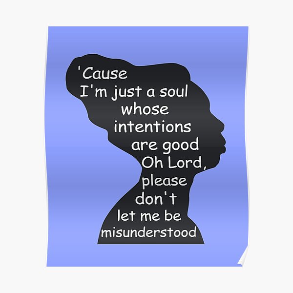 Song Lyrics Posters Redbubble