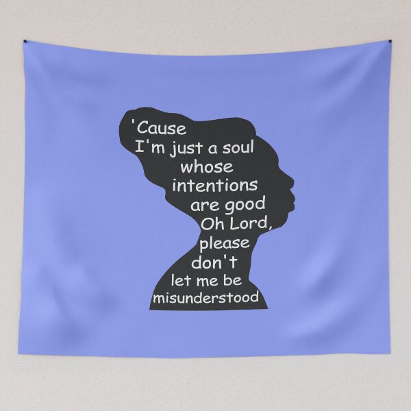 Item preview, Nina Simone Don't Let Me Be Misunderstood Lyrics design designed and sold by GetItGiftIt.