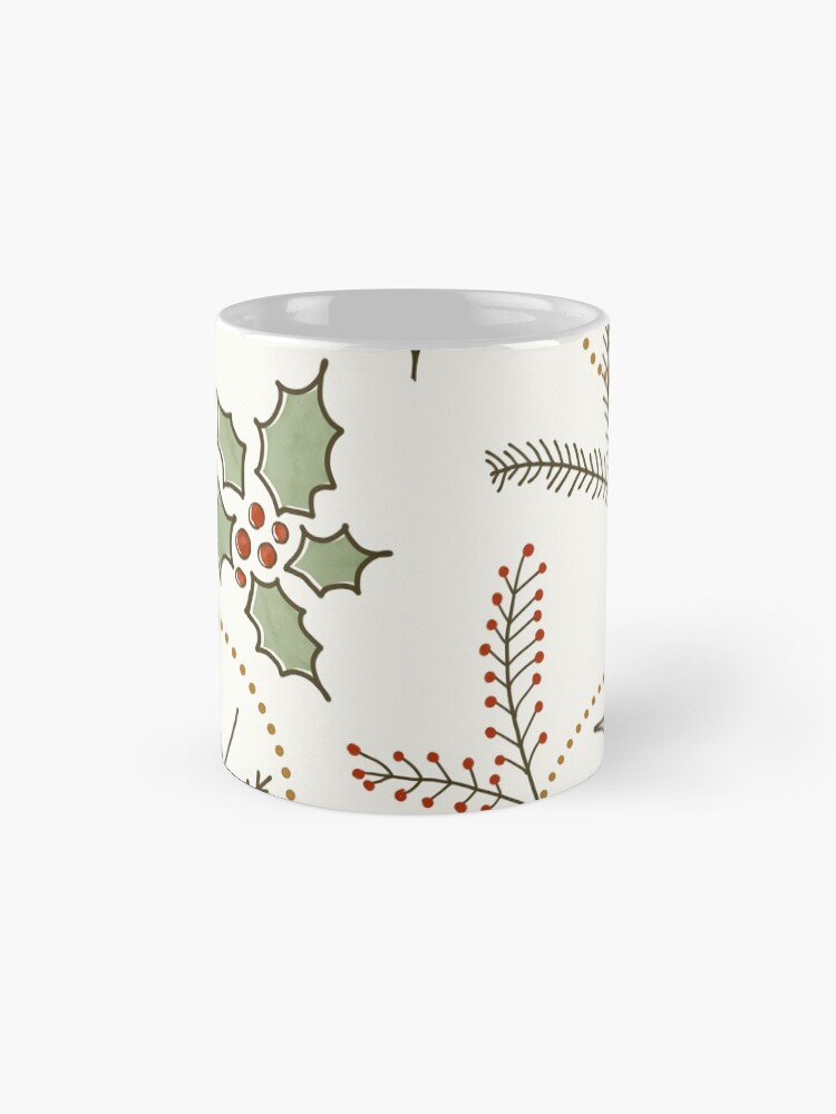 Alternate view of Classic Winter #redbubble #xmas Mug