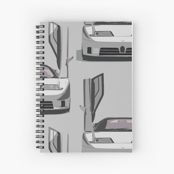 Bugatti EB110 Spiral Notebook