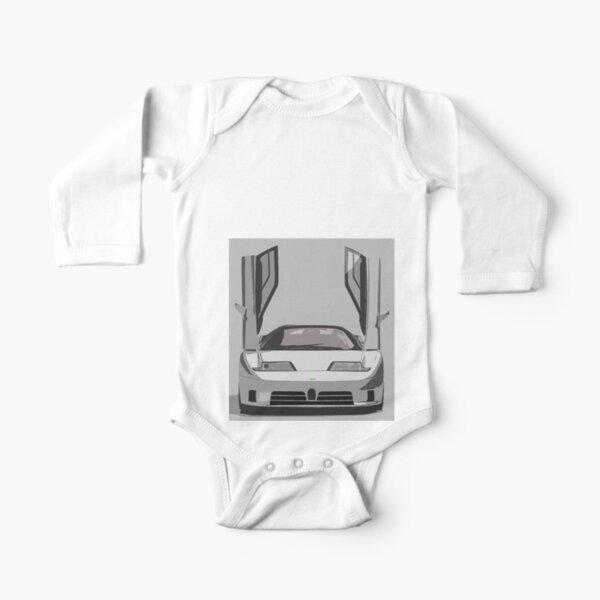 Bugatti EB110 Long Sleeve Baby One-Piece