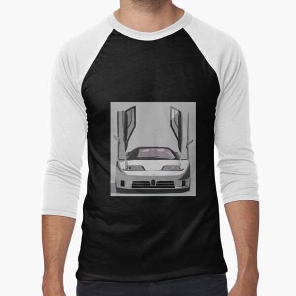 Bugatti EB110 Baseball ¾ Sleeve T-Shirt