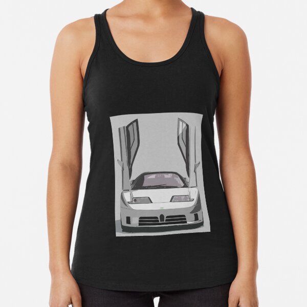 Bugatti EB110 Racerback Tank Top