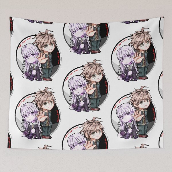 Item preview, Danganronpa Kyoko Makoto chibi artwork: By Kībo-Kībo designed and sold by Kibo-Kibo.