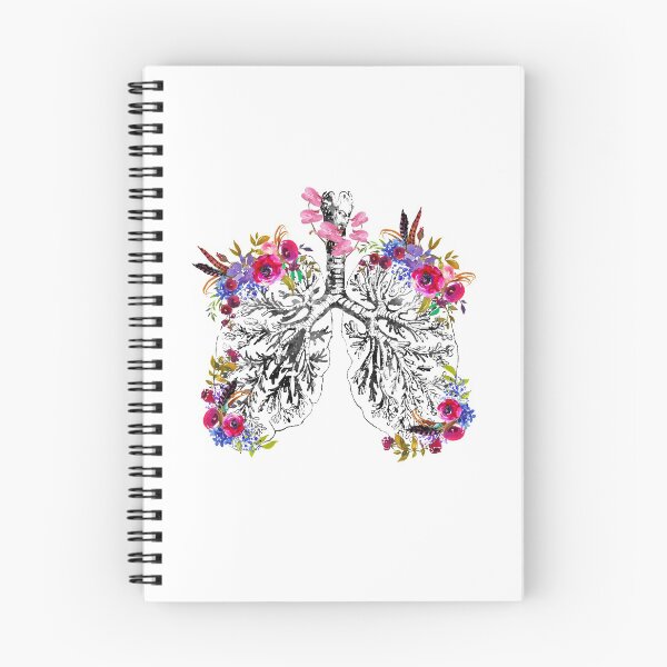 Item preview, Anatomical Lungs watercolor art designed and sold by Liededrom..