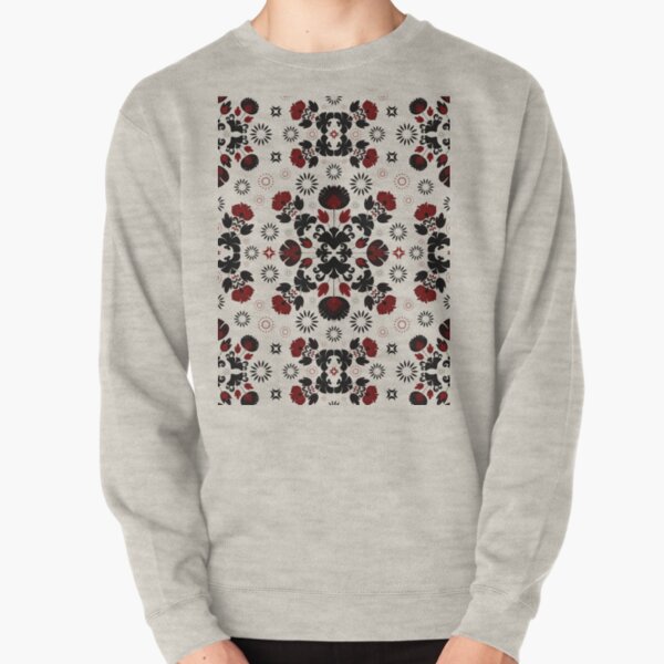 Fiesta Folk Yellow #redbubble #folk Pullover Sweatshirt