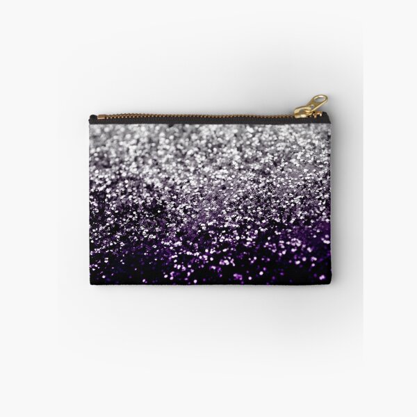 Item preview, Dark Night Purple Black Silver Glam #1 (Photo of Glitter Only - Not Reflective) designed and sold by Anita's & Bella's Art.
