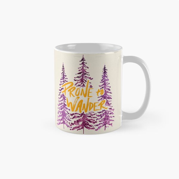 Item preview, Prone to Wander - Gold and Purple designed and sold by Marie Funseth.
