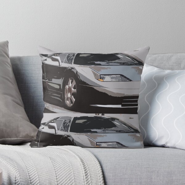 Bugatti EB110 Throw Pillow