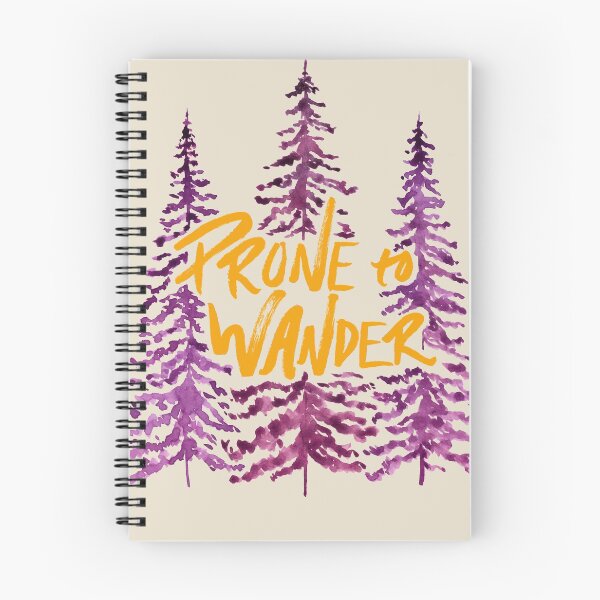 Item preview, Prone to Wander - Gold and Purple designed and sold by Marie Funseth.