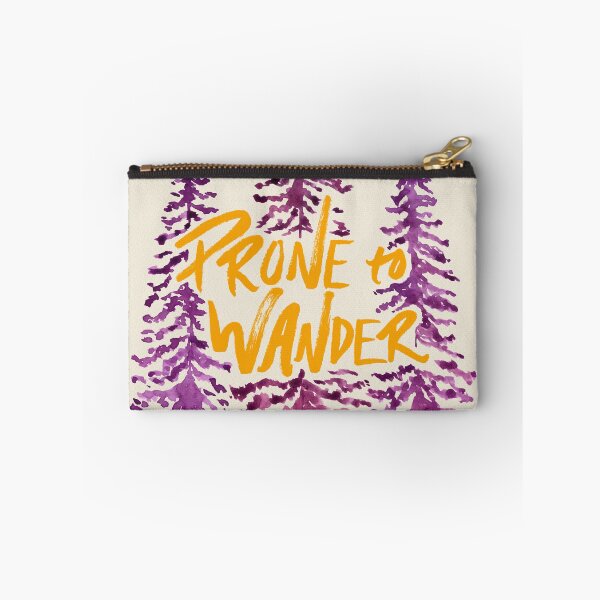 Item preview, Prone to Wander - Gold and Purple designed and sold by Marie Funseth.
