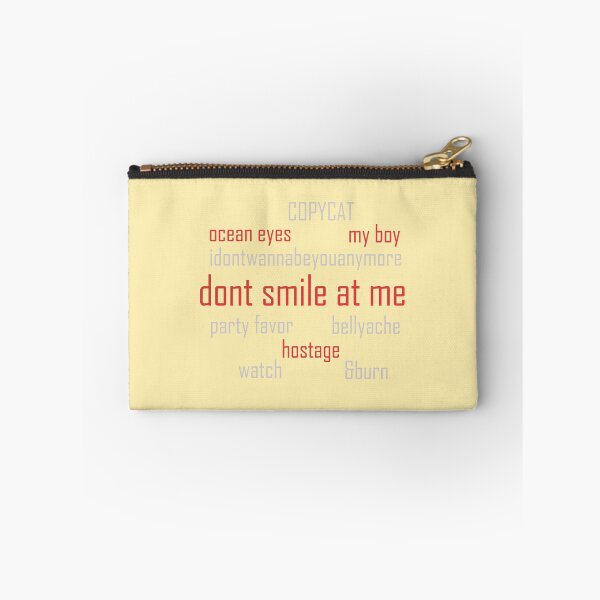 Item preview, dont smile at me designed and sold by LaurasPlace.
