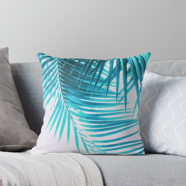 Item preview, Feuilles de palmier Turquoise Summer Vibes # 1 #tropical #decor #art designed and sold by Anita's & Bella's Art.