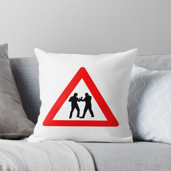 Item preview, Fight Warning Sign designed and sold by Dan60.