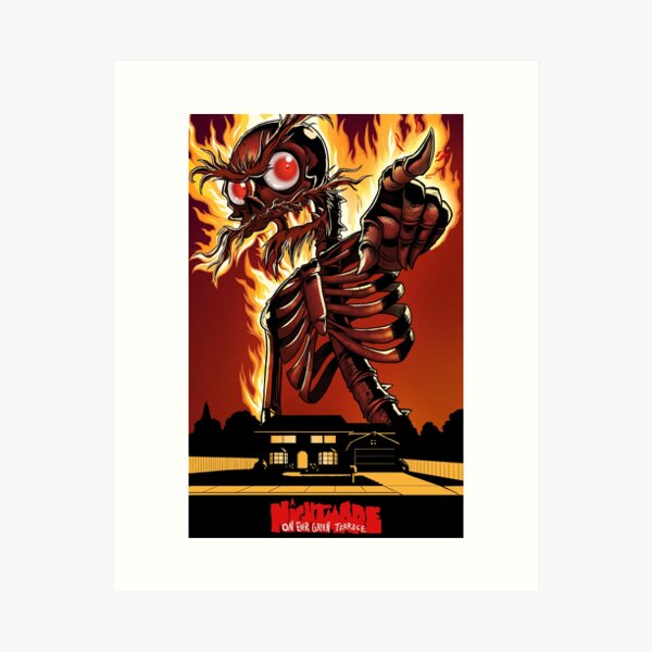 Nightmare on Evergreen Terrace Art Print