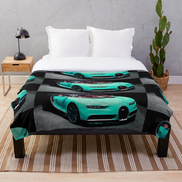 Bugatti Chiron Throw Blanket
