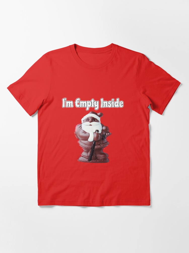Christmas Emo Red and White Santa Chrismas Shirt
