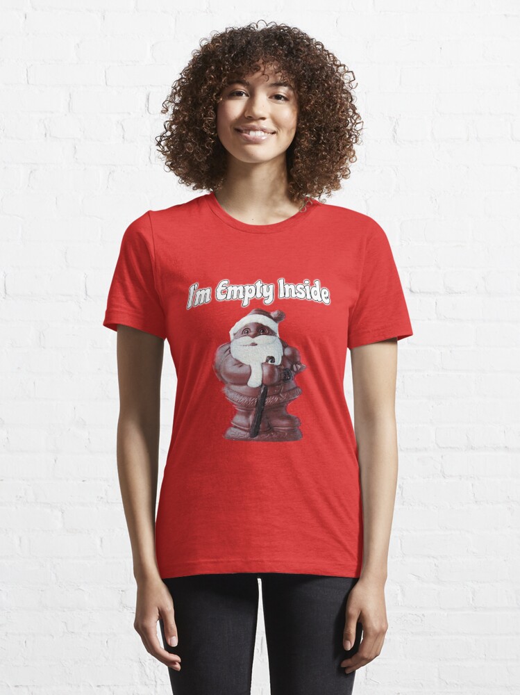 Christmas Emo Red and White Santa Chrismas Shirt