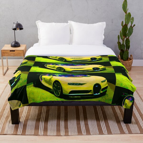 Bugatti Chiron Throw Blanket