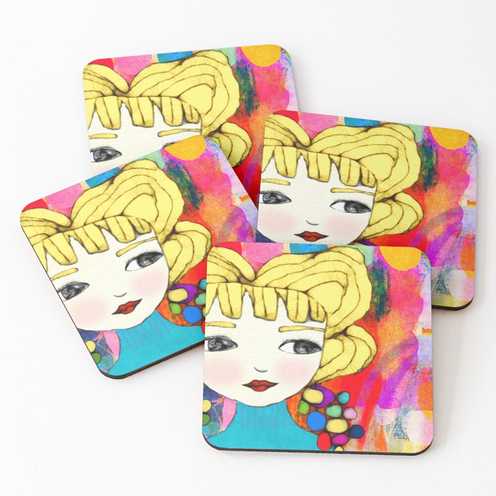 Item preview, Coasters (Set of 4) designed and sold by rubyacorn.