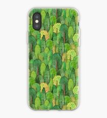 Aquarell Wald iPhone-Hülle & Cover
