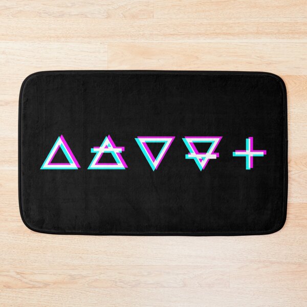 Item preview, Glitched Alchemical Element Symbols designed and sold by MartineMeeka.