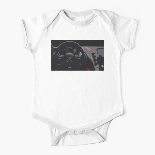 Bugatti Chiron Sport Interior Short Sleeve Baby One-Piece