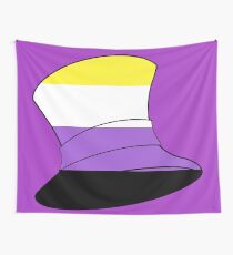 AHiT Enby Pride Hat Tapestry