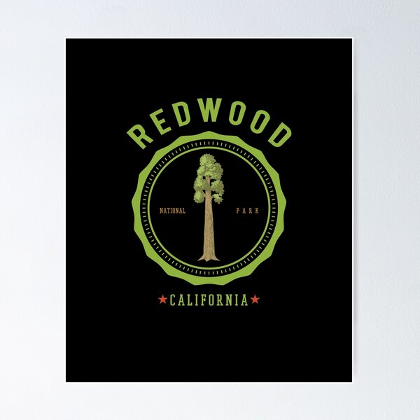 Item preview, Redwood National Park California Redwoods  designed and sold by The Junto Shop.