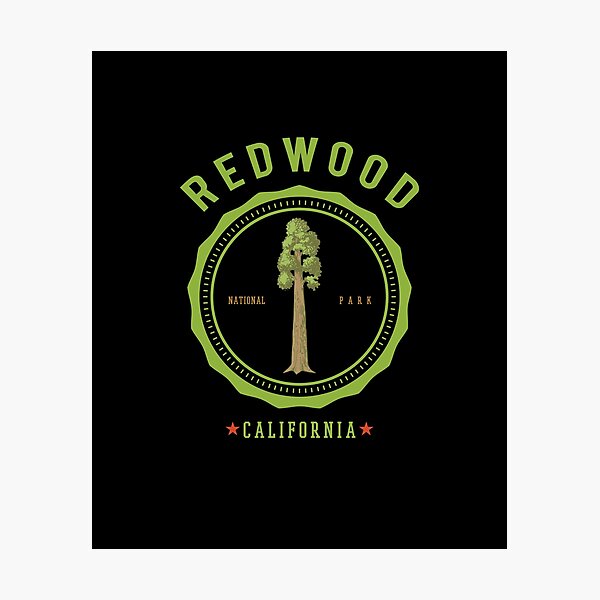 Item preview, Redwood National Park California Redwoods  designed and sold by The Junto Shop.