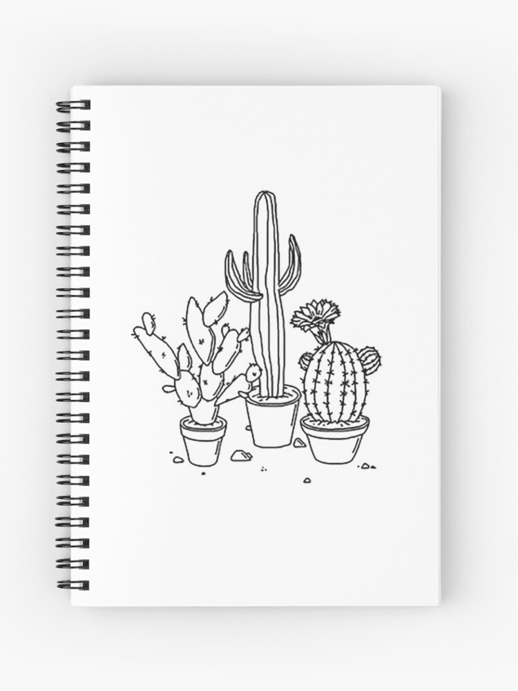Cuaderno de espiral «Cactus» de girlunofficial | Redbubble