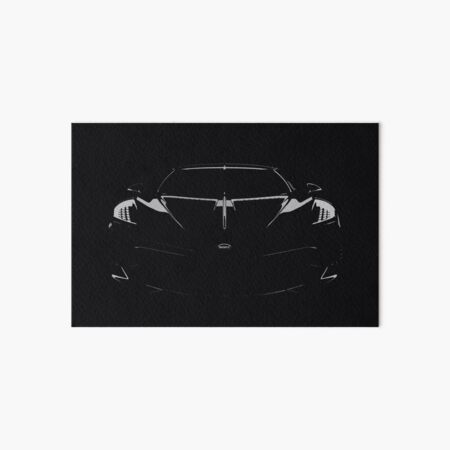 Bugatti La Voiture Noire Art Board Print