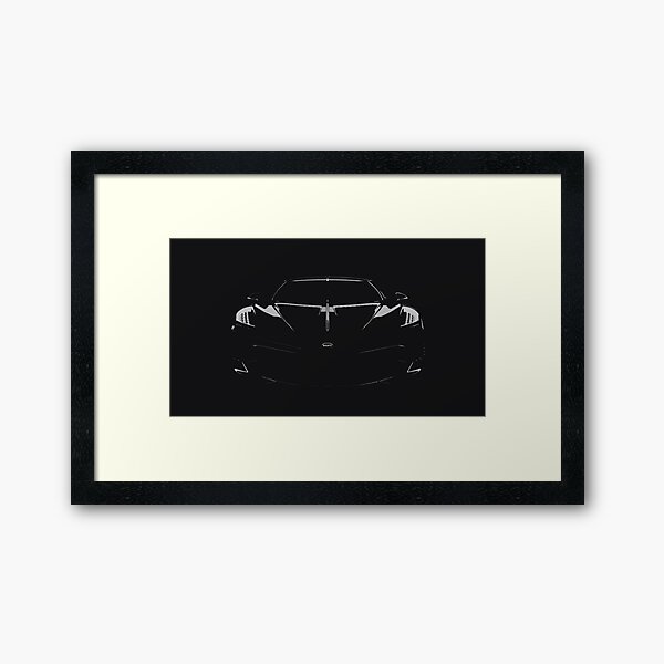 Bugatti La Voiture Noire Framed Art Print