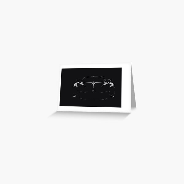 Bugatti La Voiture Noire Greeting Card