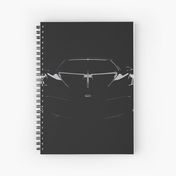 Bugatti La Voiture Noire Spiral Notebook