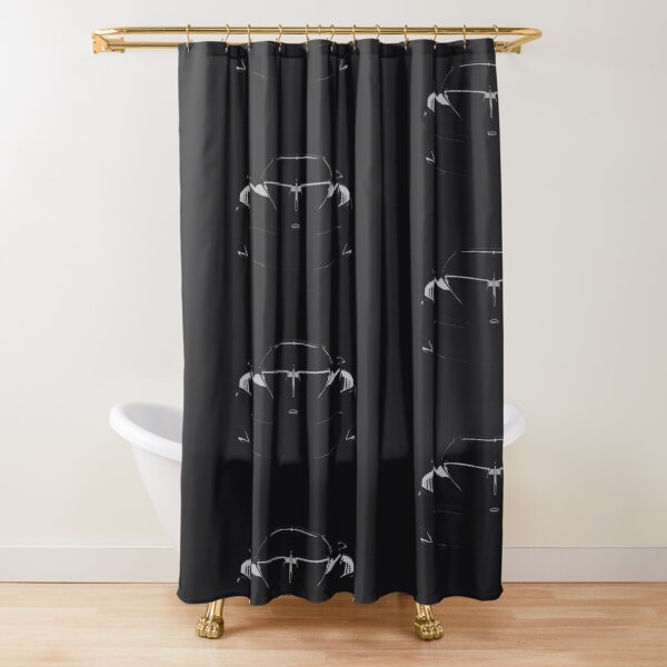 Bugatti La Voiture Noire Shower Curtain