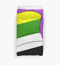 AHiT Skoliosexual Pride Hat Duvet Cover