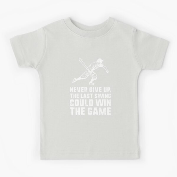 Winners Win. Youth baseball shirt – Finish Empty