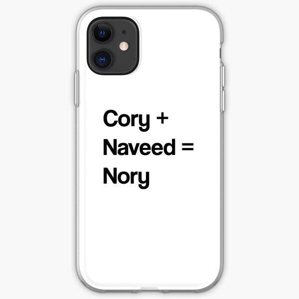 Ackley Bridge: Cory + Naveed = Nory Slogan iPhone Soft Case