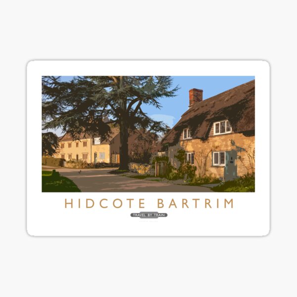 Hidcote Bartrim Sticker