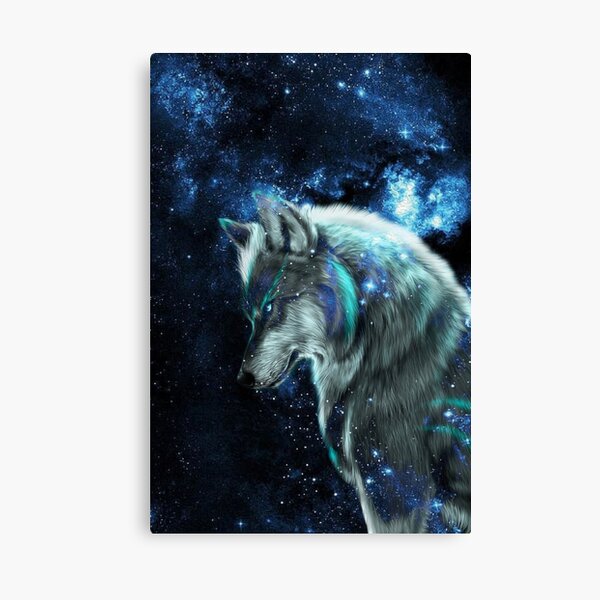 Fantasy Lion Animal Space Galaxy Earth Mountain Large Poster Canvas Pictures