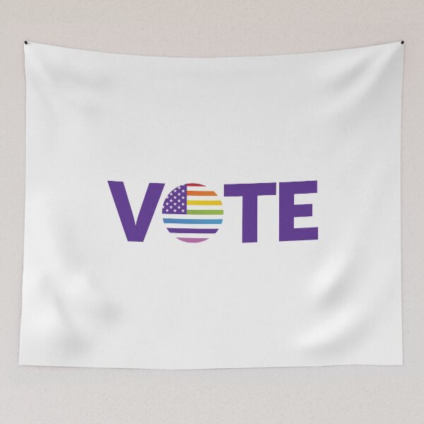 Item preview, 2020 US Presidential Election - Vote - Show Your Gay Pride! designed and sold by ShowYourPRIDE.