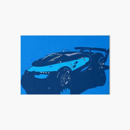 Bugatti Vision Gran Turismo Art Board Print