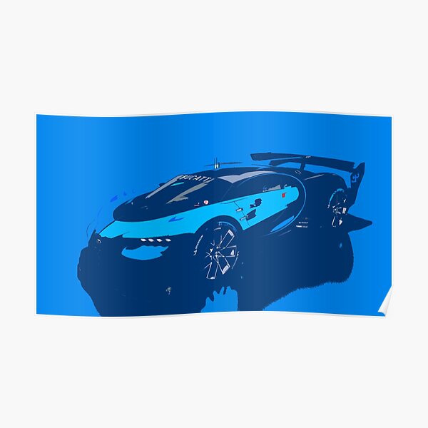 Bugatti Vision Gran Turismo Poster