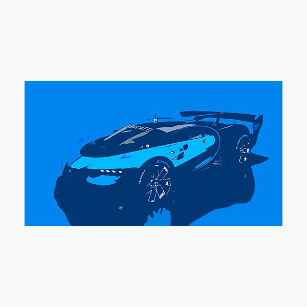 Bugatti Vision Gran Turismo Photographic Print