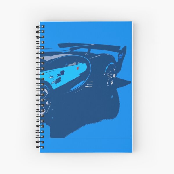 Bugatti Vision Gran Turismo Spiral Notebook