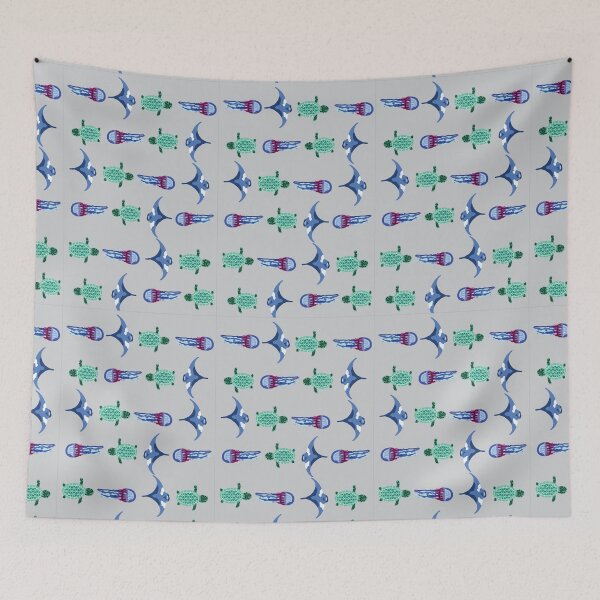 Item preview, Sea Pattern designed and sold by -art-by-syd-.